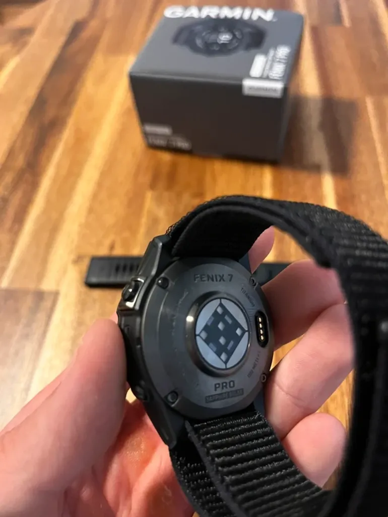 Used Garmin Fenix 7 Pro Saphire Solar 47mm bike — image 5 of 6