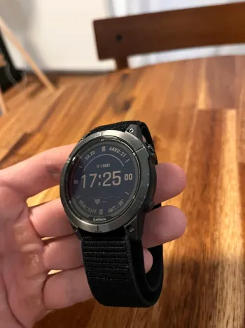 Used Garmin Fenix 7 Pro Saphire Solar 47mm bike — image 4 of 6