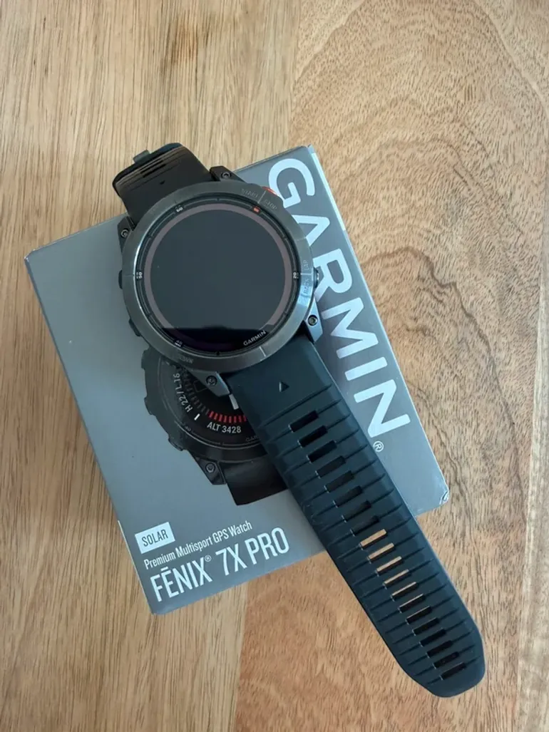 Garmin Fenix 7X Pro Solar bike d'occasion — image 3 sur 6
