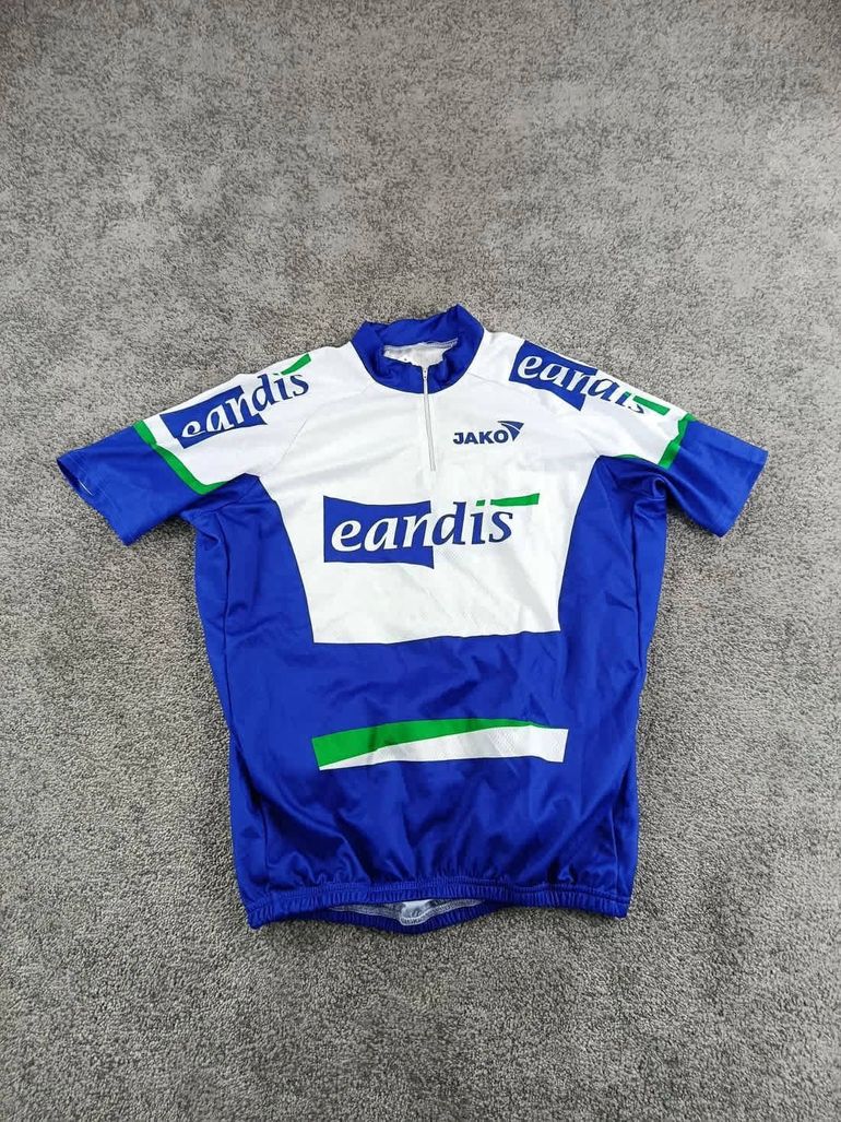 Used Jako maillot velo homme taille xxl -23 6145 cyclisme route respirant gravel bike — image 1 of 8