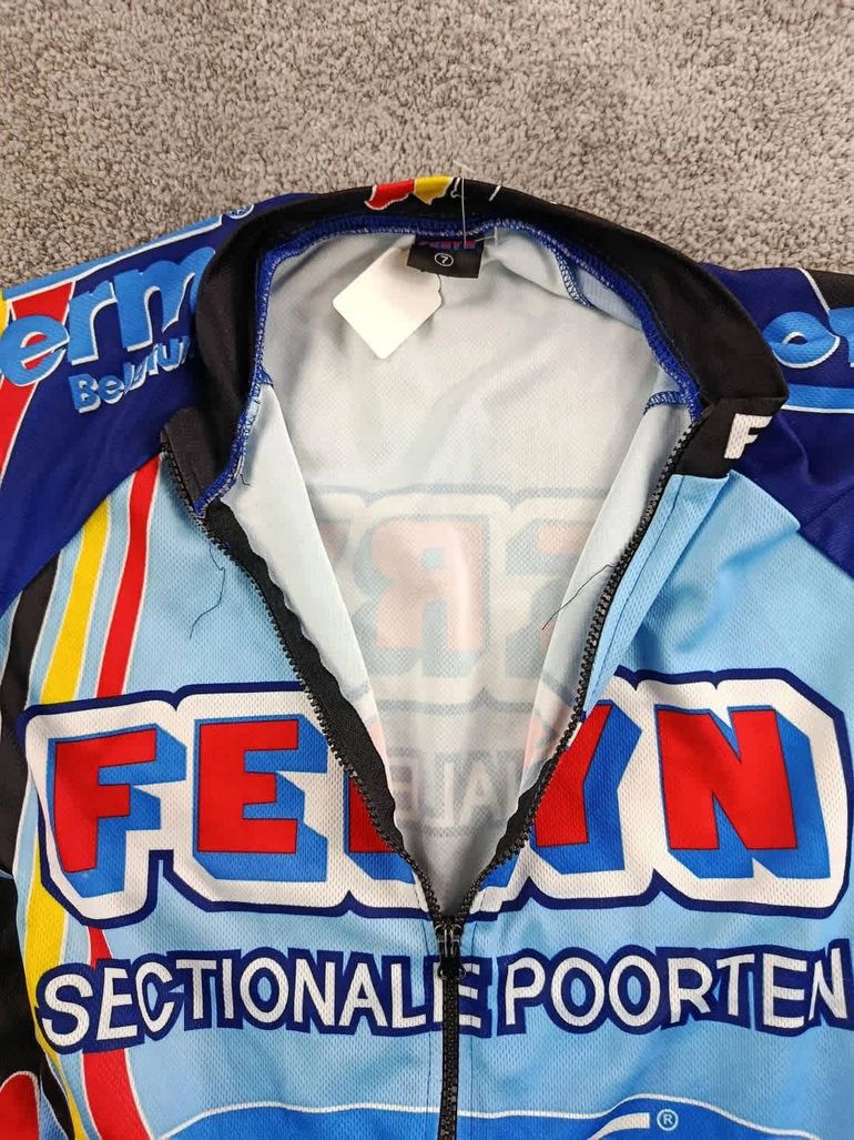 Used feryn maillot velo homme taille xxxl -23 6157 cyclisme route respirant bike — image 4 of 7