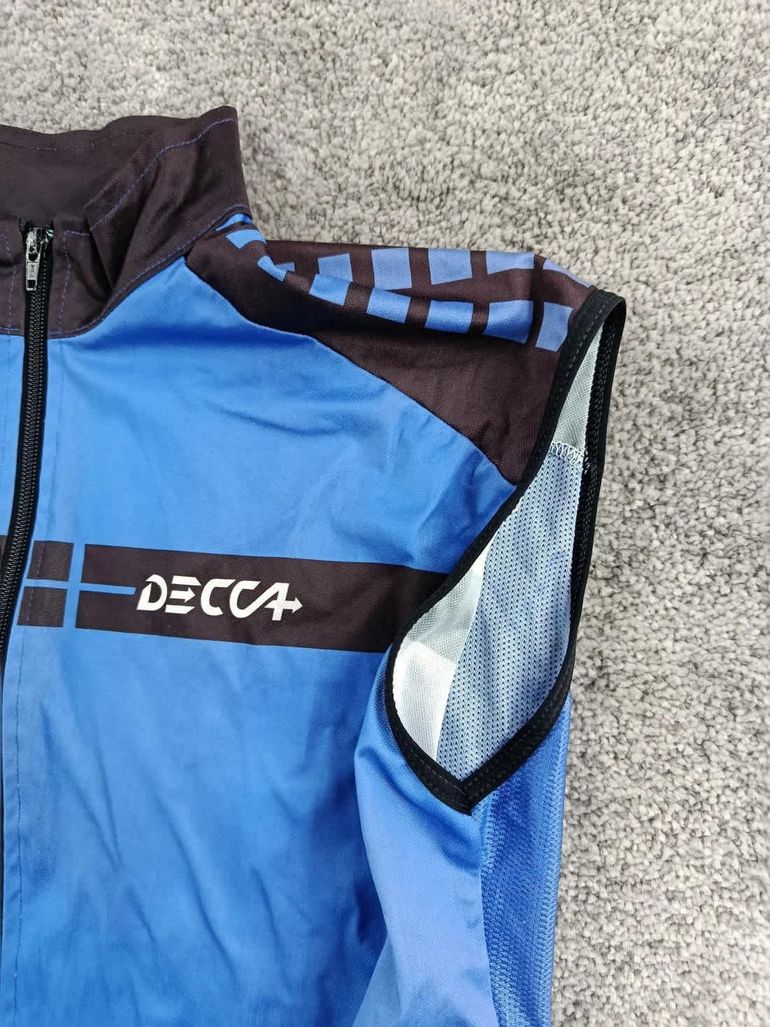Used Decca maillot/gilet velo homme taille s -23 6294 cyclisme route respirant bike — image 3 of 6