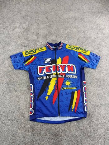Tweedehands feryn maillot velo homme taille 3xl -23 6150 cyclisme route respirant bike