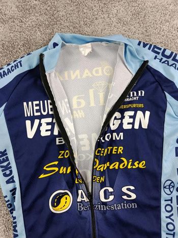 Brugt VERMAC maillot velo homme taille s -24 6221 cyclisme route respirant bike — billede 4 af 8