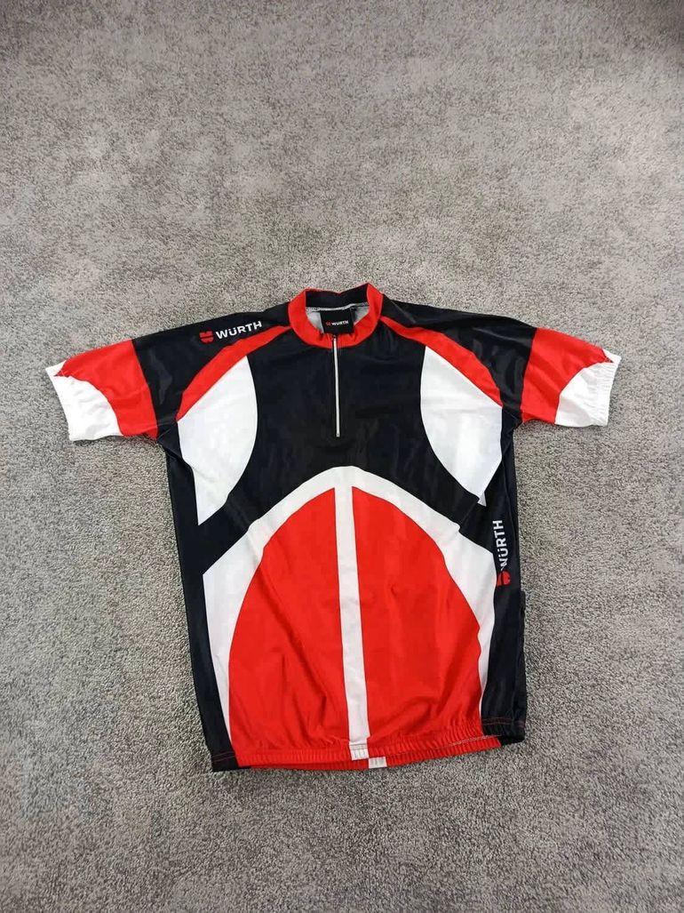 Used Wurth maillot velo homme taille xxl - 17 6105 cyclisme route respirant bike — image 1 of 6