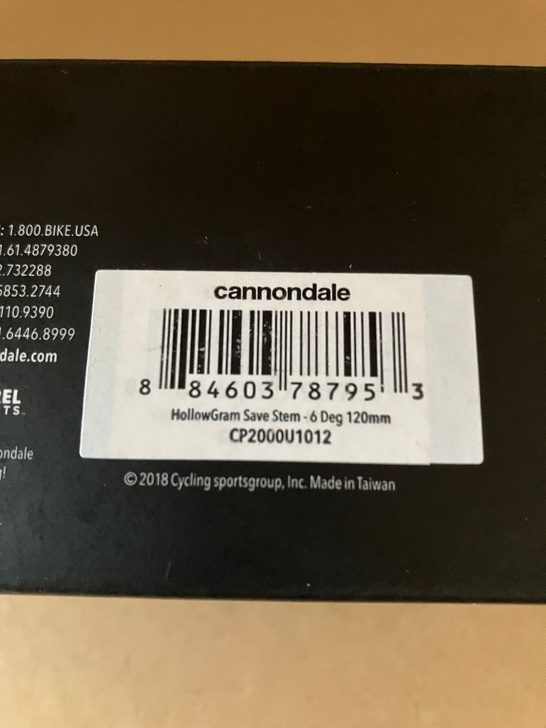 Used Cannondale Hollowgram SAVE Stem 2026 bike — image 2 of 6