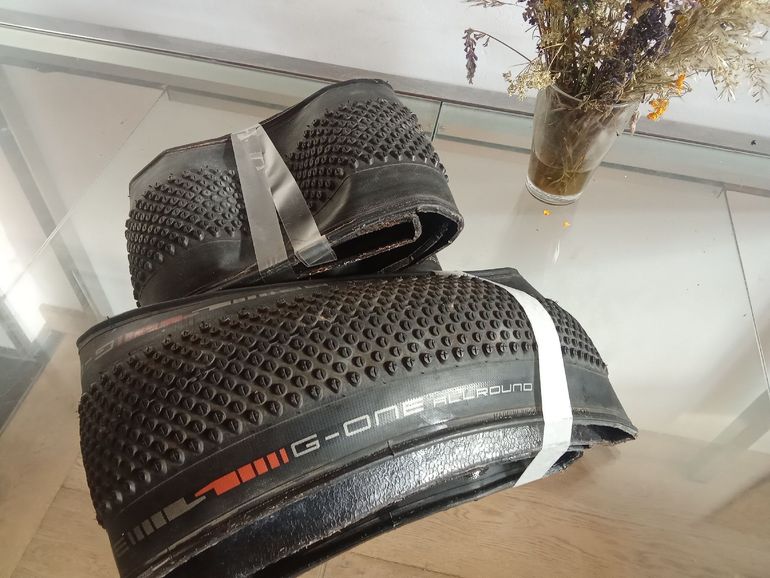 Used Schwalbe G-One Tyres Pair bike — image 1 of 4