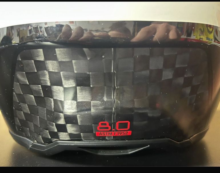 Brugt LEATT Gravity 8.0 V23 Fire XL Helmet 2025 bike — billede 4 af 10