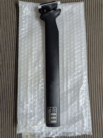 Used Cannondale SuperSix EVO4 C1 40 Aero Carbon Seatpost 330mm 0mm Setback 2024 bike — image 3 of 12