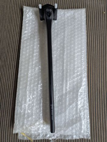 Used Cannondale SuperSix EVO4 C1 40 Aero Carbon Seatpost 330mm 0mm Setback 2024 bike — image 4 of 12