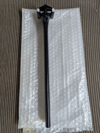 Used Cannondale SuperSix EVO4 C1 40 Aero Carbon Seatpost 330mm 0mm Setback 2024 bike — image 10 of 12