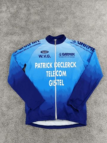 WAL MAR veste mi-saison velo homme taille M - 66 5333 - Garmin Cycling Clothing usato