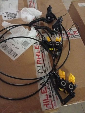 Used Magura MT5 4-piston Disc Brakes bike