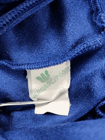 Used Vermarc cuissard velo homme taille L - 94 3887 - Bleu - hiver - cycliste bike — image 2 of 5