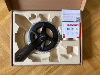 Used Sram Rival AXS DUB Power Meter Crankset 2x12 46/33T 172.5mm 2025 bike
