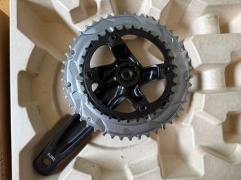 Used Sram Rival AXS DUB Power Meter Crankset 2x12 46/33T 172.5mm 2025 bike — image 2 of 6