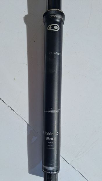 Used Crankbrothers Highline 3 Dropper Seatpost 30.9mm x 150mm bike — image 6 of 9