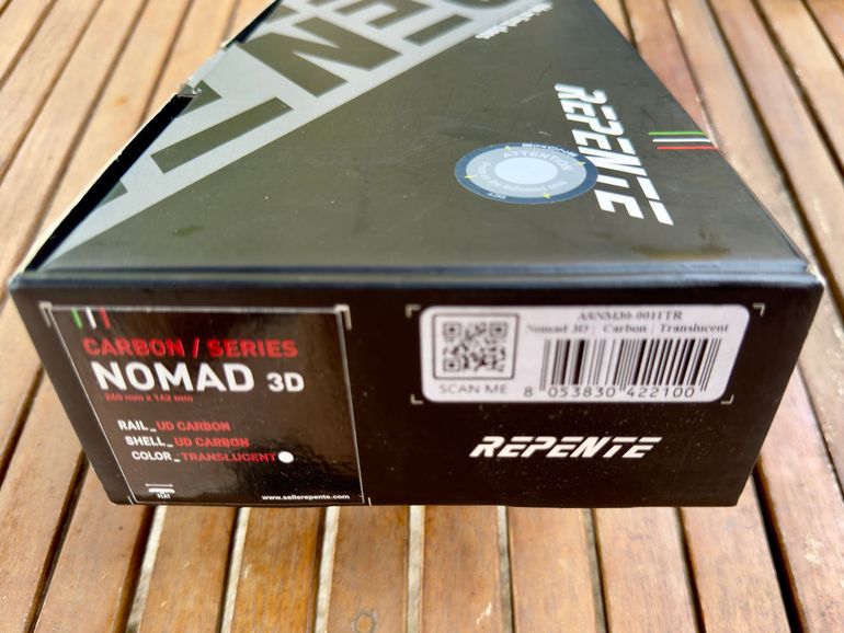 Použité Selle Repente NOMAD 3D White 142 mm 2026 bike — obrázek 6 z 8