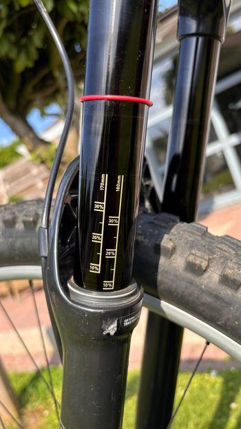Brugt RockShox Lyric Ultimate bike — billede 6 af 8