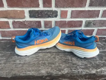 Hoka Bondi 8 Wide Running Shoes usato