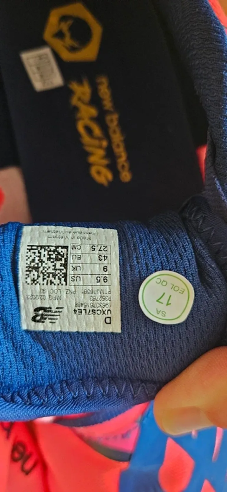 Used New Balance scarpe uomo taglia 43 bike — image 6 of 6