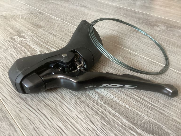 Used Shimano 105 ST-R7120-R 12 speed right shifter NEW 2026 bike — image 2 of 3