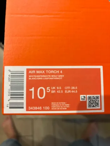 Brugt White Air Max Torch 4 bike — billede 8 af 8