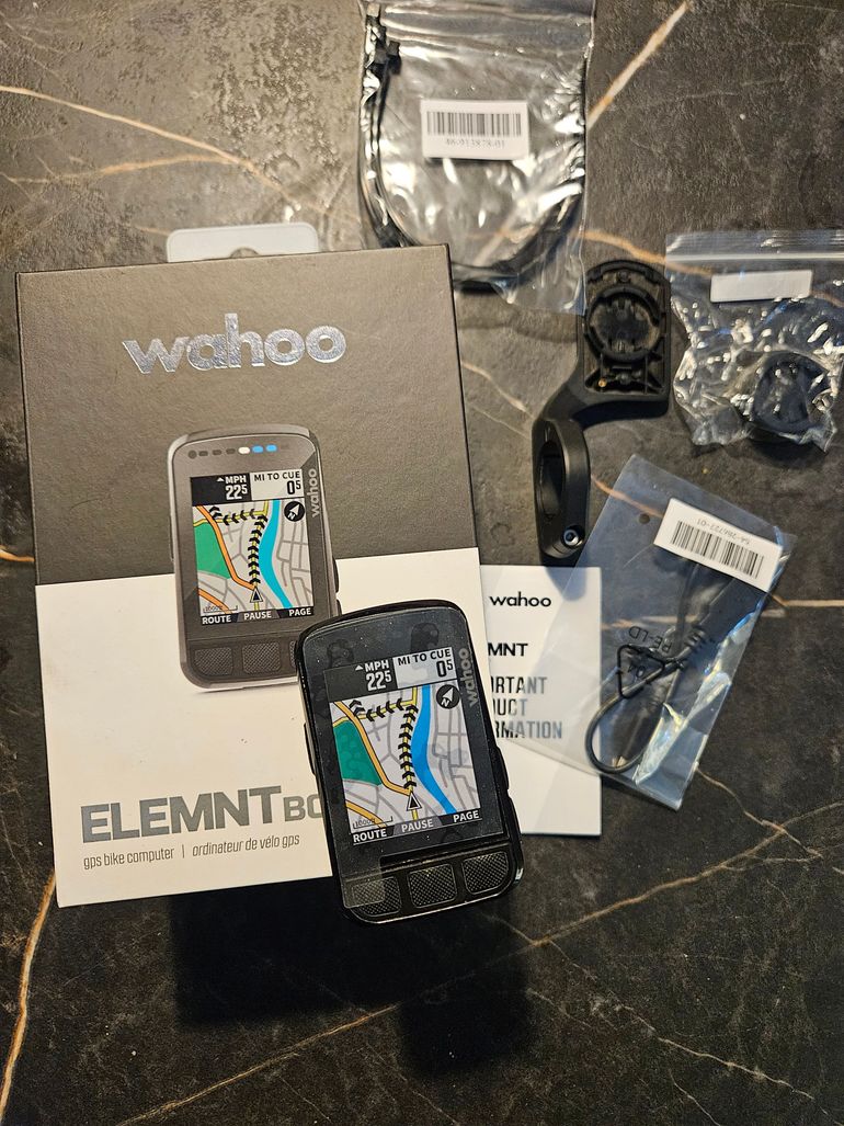 Použité Wahoo ELEMNT BOLT v2 GPS Bike Computer 2023 bike — obrázek 2 z 5