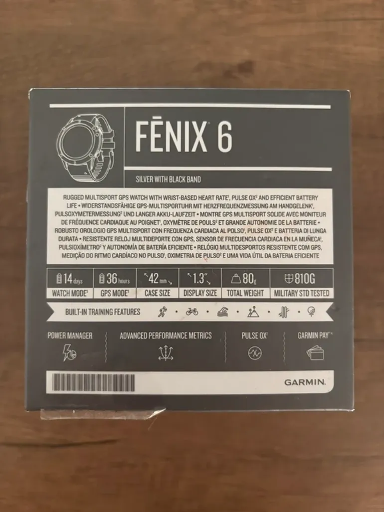 Used Garmin Fenix 6 bike — image 5 of 5