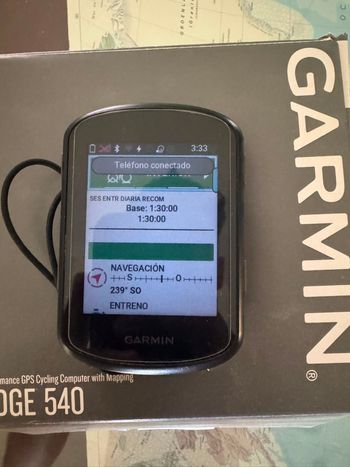 Used Garmin Edge 540 GPS Cycling Computer bike — image 3 of 4