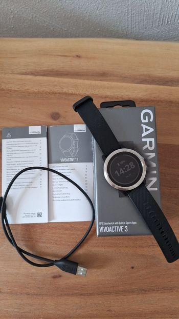 Gebrauchtes Garmin vívoactive 3 GPS Smartwatch 2021 bike — Bild 2 von 4