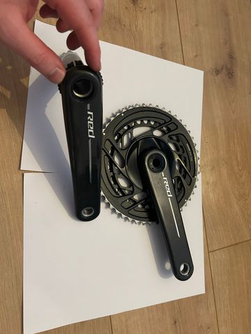 Brugt Sram Red E1 Kurbel mit Force Kettenblätter bike — billede 2 af 4
