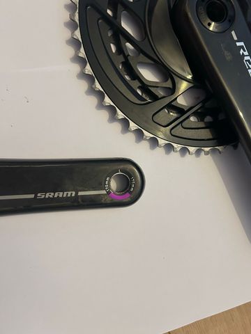 Brugt Sram Red E1 Kurbel mit Force Kettenblätter bike — billede 3 af 4