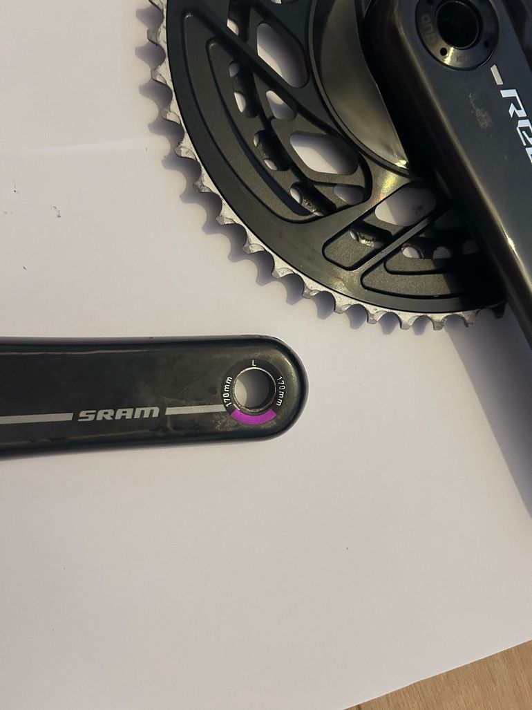 Käytetty Sram Red E1 Kurbel mit Force Kettenblätter bike — kuva 3 / 4