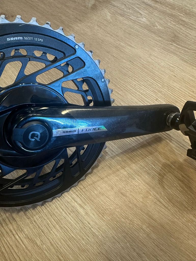 Gebrauchtes Sram Force Kurbelgarnitur mit Kettenblatt und Powermeter 2024 bike — Bild 7 von 10