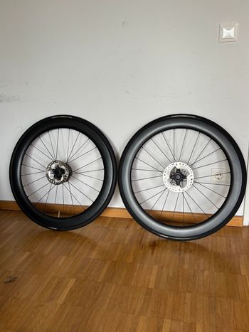 Used Vision SC55 Disc Carbon Aero Laufradsatz bike