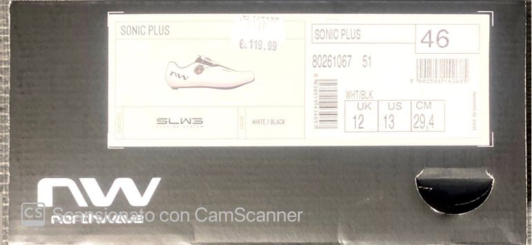 Used Northwave Sonic Plus Road Shoes 2025 bike — image 4 of 4