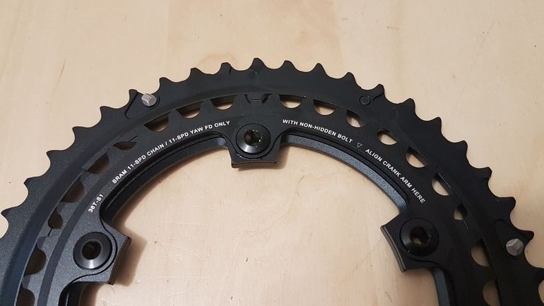 Used Sram Rival 22 46/36 11S BCD 110 mm bike — image 7 of 7
