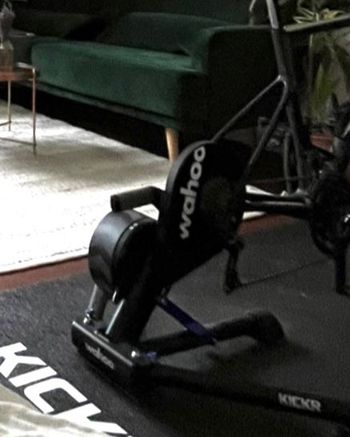 Used Wahoo KICKR Smart Trainer core v5 FULL SETUP 2024 bike