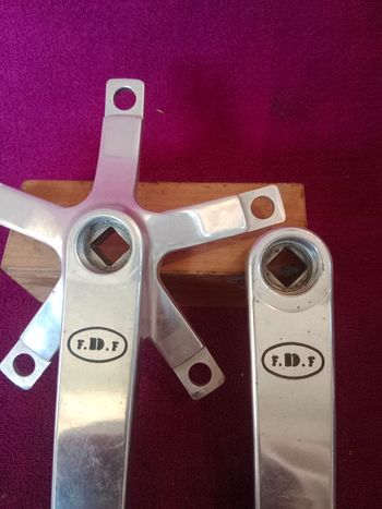 Použité F.D.F. guarnitura 172, 5 mm in alluminio CNC "NOS" bike — obrázek 2 z 8