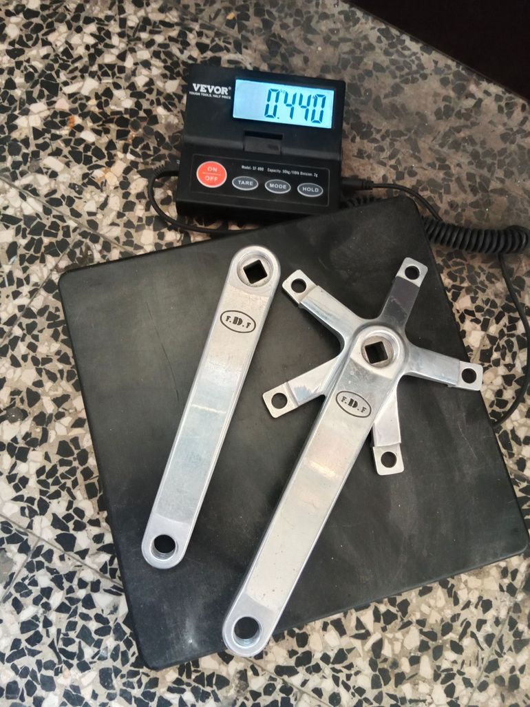 Použité F.D.F. guarnitura 172, 5 mm in alluminio CNC "NOS" bike — obrázek 8 z 8