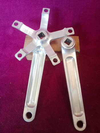 Použité F.D.F. guarnitura 172, 5 mm in alluminio CNC "NOS" bike — obrázek 4 z 8