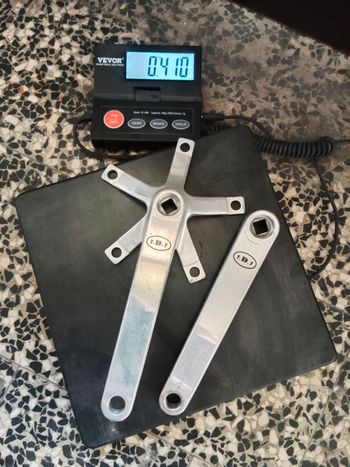 Použité F.D.F. guarnitura 170 mm in alluminio CNC "NOS" bike — obrázek 9 z 9