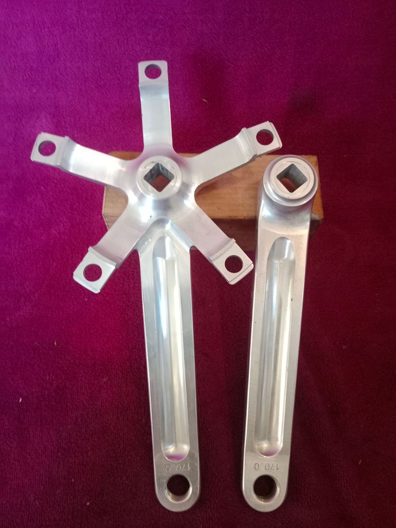 Použité F.D.F. guarnitura 170 mm in alluminio CNC "NOS" bike — obrázek 5 z 9