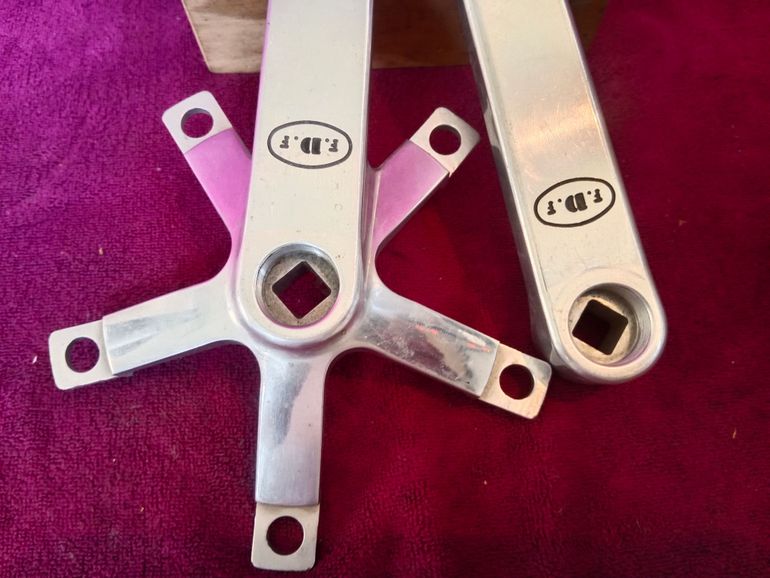 Použité F.D.F. guarnitura 170 mm in alluminio CNC "NOS" bike — obrázek 4 z 9