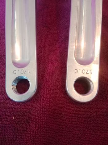 Použité F.D.F. guarnitura 170 mm in alluminio CNC "NOS" bike — obrázek 6 z 9