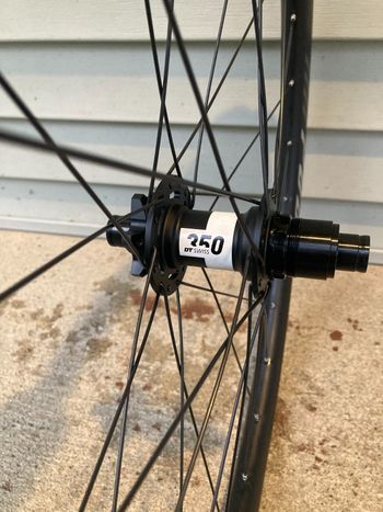 Used Dt Swiss 38mm Deep Carbon Road/Gravel Wheelset bike — image 5 of 5