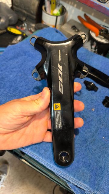 Brugt Shimano 105 Crank 2025 Drivetrain & Pedals