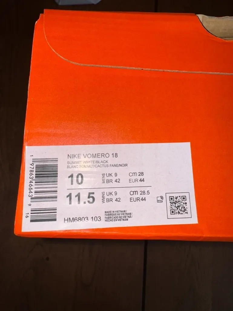 Used Nike Vomero 18 bike — image 6 of 6