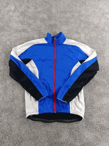Käytetty Shamp veste velo hiver homme taille M - 01 4517 - bleue - thermique - cycliste bike